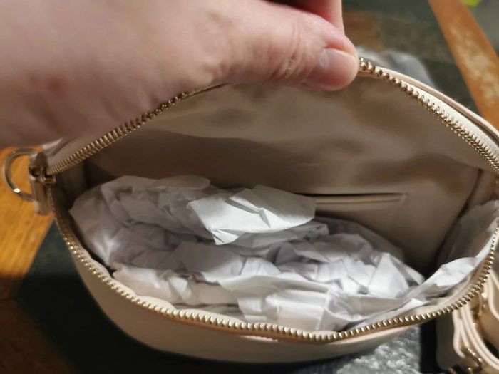 Sac banane beige en cuir synthétique neuve - photo numéro 13