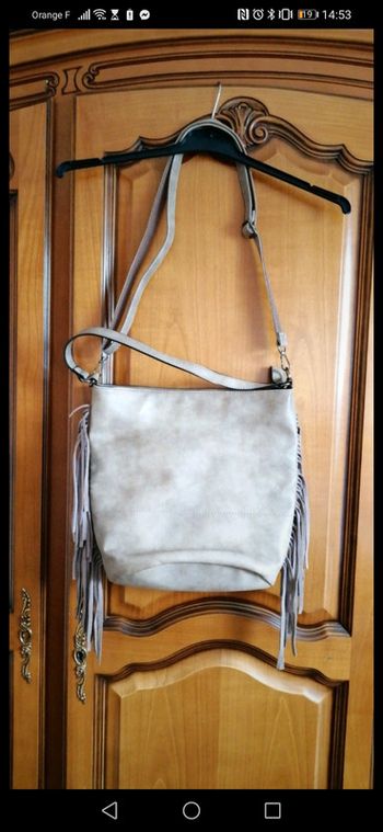 Sac à franges bandoulière amérindienne