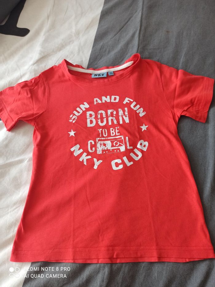 Lot de 5 t shirts 8 ans - photo numéro 2