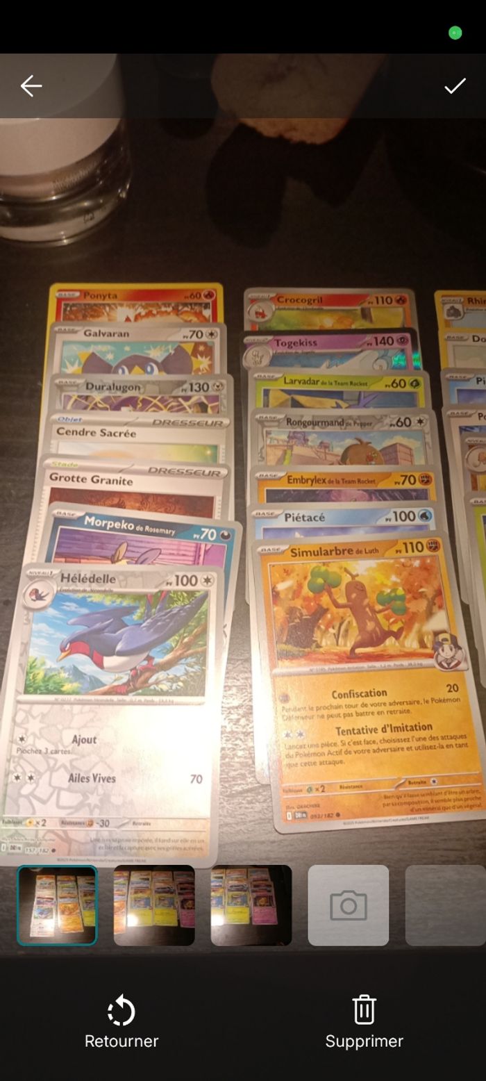 Lot cartes pokémons - photo numéro 3