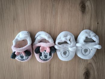 Chaussons naissance lot