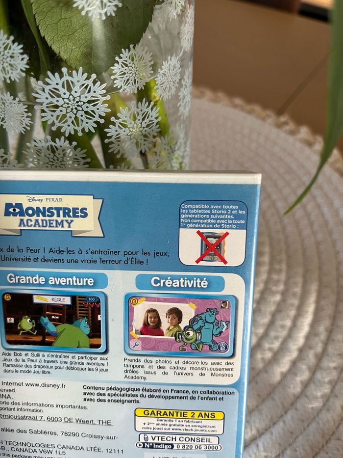 Jeu Storio Disney Pixar Monstres Academy - photo numéro 3