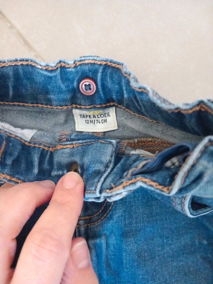 Jean 1 an tape à l'œil - photo numéro 3