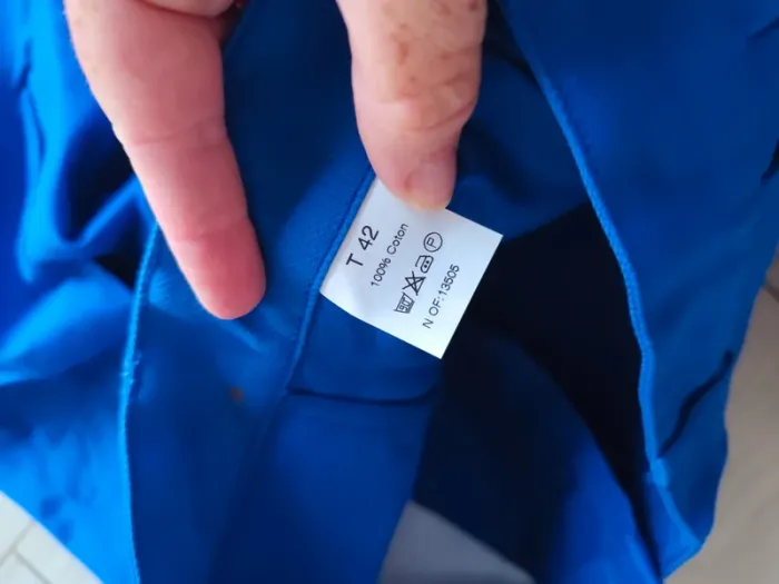 Pantalon bleu de travail - photo numéro 4