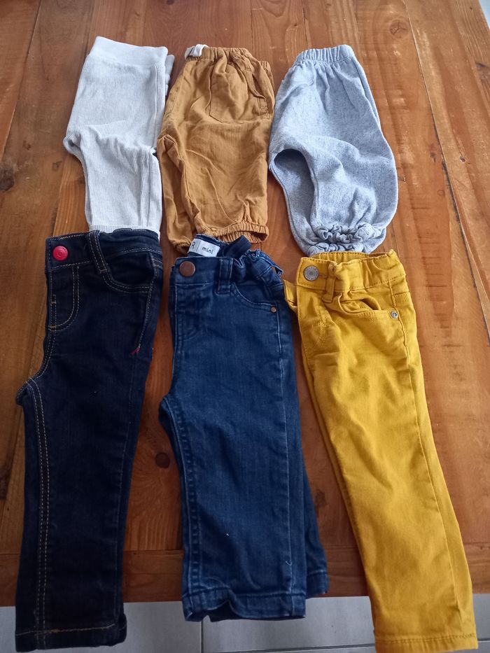 Lot pantalons