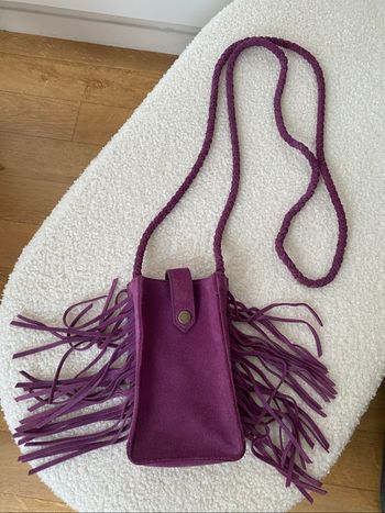 Pochette cuir