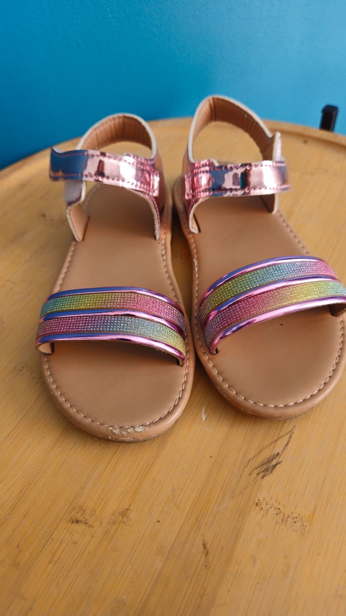 Sandales fille taille 28 - photo numéro 3