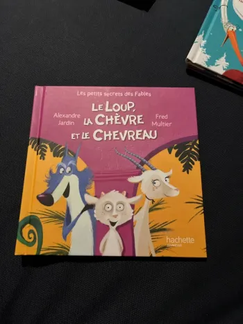 Livre pour enfants macdo le loup la chèvre et le chevreau