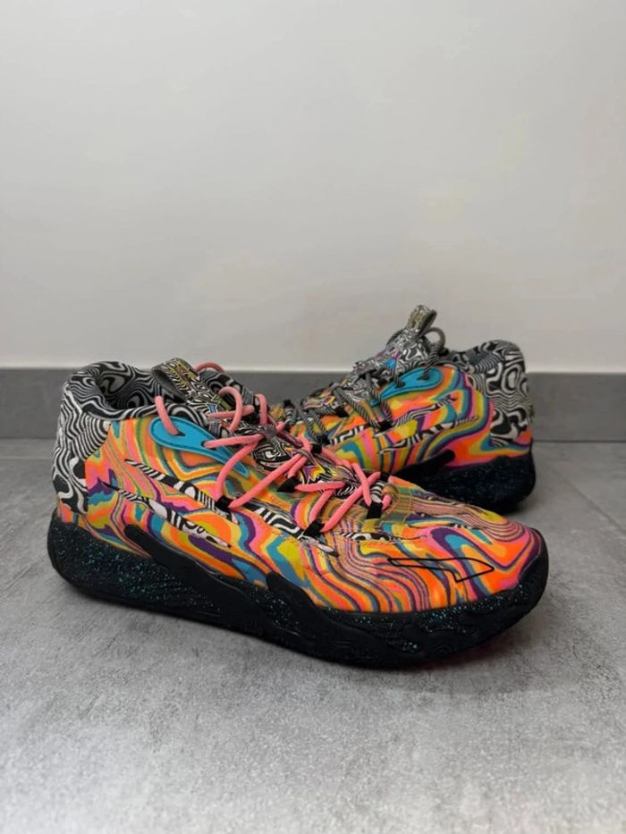 Baskets Puma Melo Dexter MB03 taille 43 très bon état