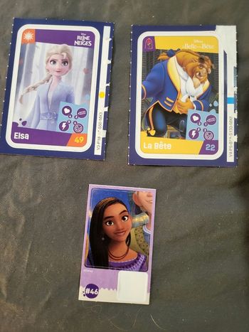 Cartes Disney jouons, rêvons Auchan 2024