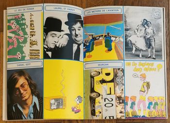 Ancien magazine Tintin N°11 l'hebdotimiste 1973 avec fiches vintage