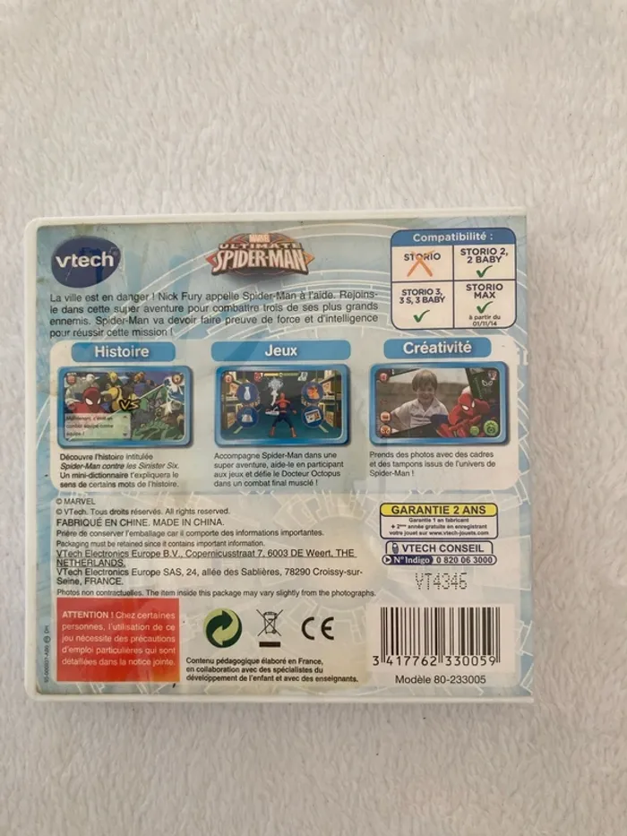 Jeu storio Spiderman - photo numéro 2
