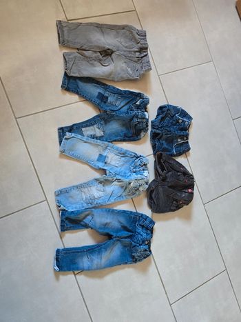 Lot jeans et shorts