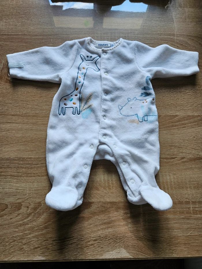 Pyjama velour Noukie's 0 mois