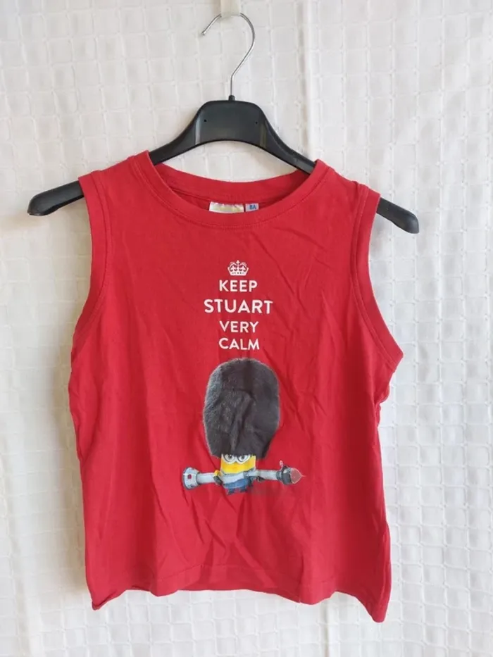 Débardeur Minions Stuart 8 ans