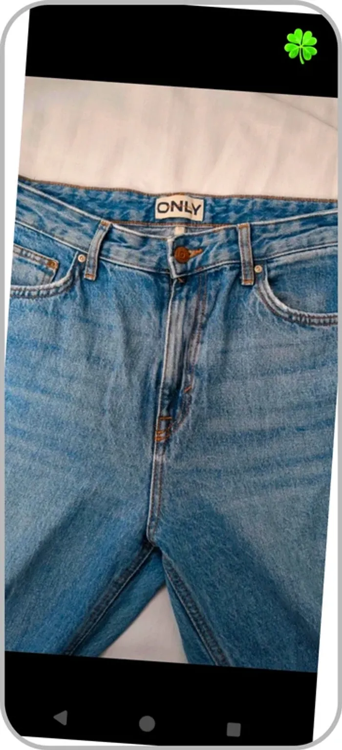 Jeans femme Only fendu XL - photo numéro 4