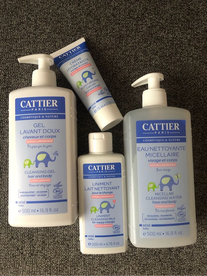Ensemble produits bébé