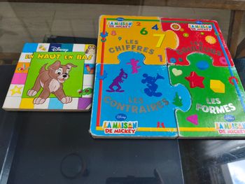 Lot de 5 livres Disney