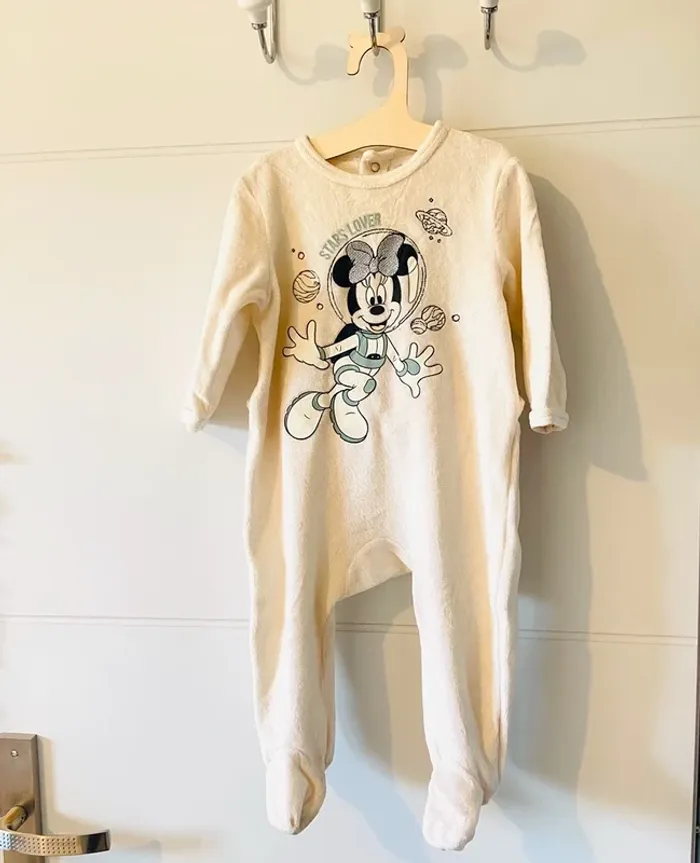 Pyjama velours Disney Minnie - photo numéro 3