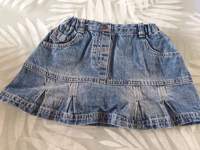 Jupe en jeans tex 23 mois