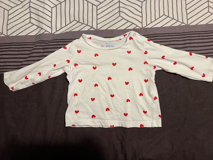 Tee shirt manche longue fille