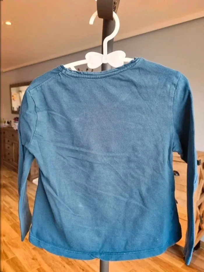 T-shirt manche longue fille 5 ans - photo numéro 3