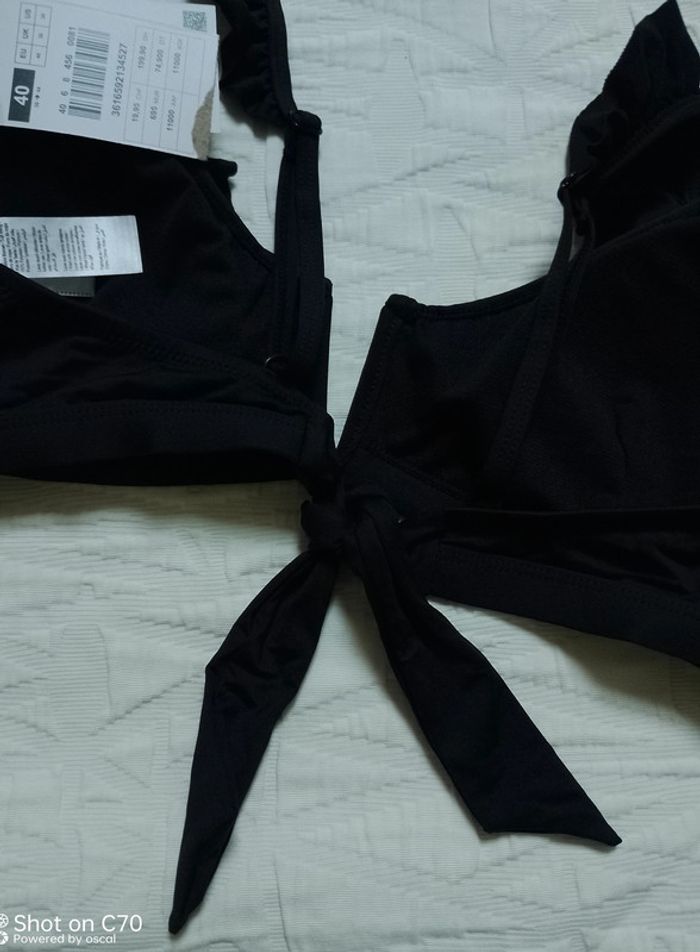 Gémo haut maillot bain noir taille 40 - photo numéro 2