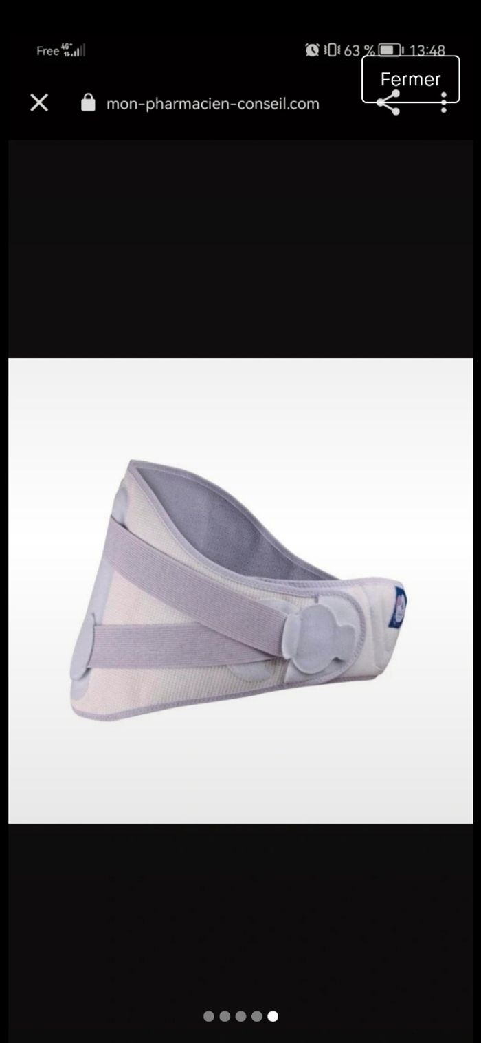 Ceinture de maintien grossesse - photo numéro 4