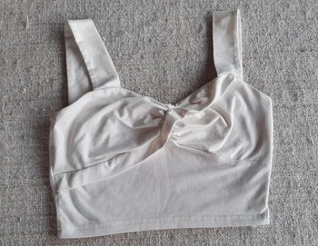 Crop-top crème Shein, XS