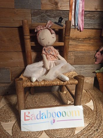 Peluche poupée Frisette tbe
