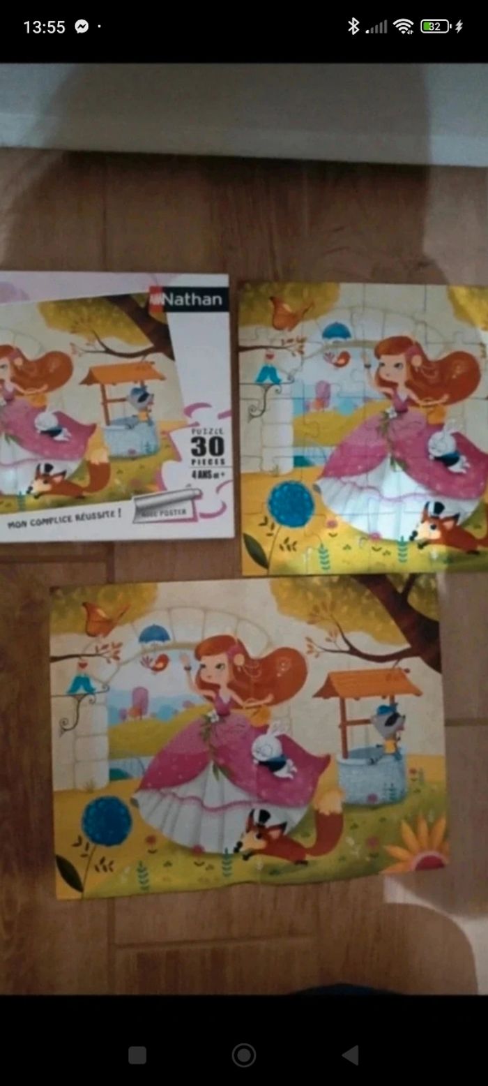 Puzzle princesse