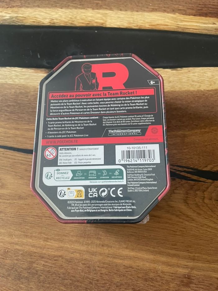 Pokébox Mewtwo - Team Rocket - Rivalités Destinées (EV10) - NEUF FR - photo numéro 3