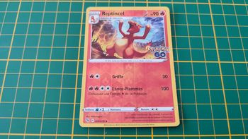 009/078 Carte Pokémon Reptincel peu commune reverse Epée et Bouclier EB10.5 Pokémon Go #B10