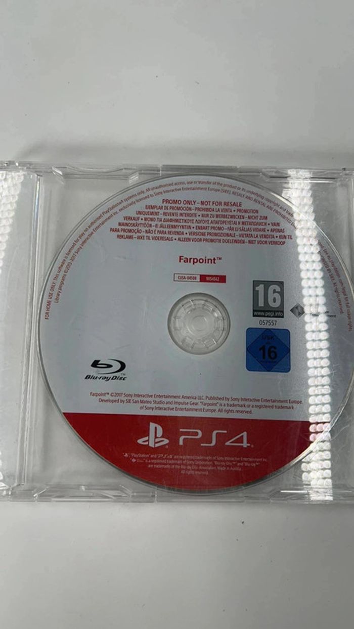 farpoint ps4 promo only not for sale