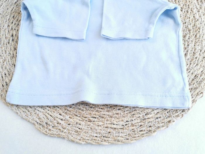 Tee-shirt 👣 manches courtes, garçon, tartine et chocolat, 6 mois - photo numéro 6