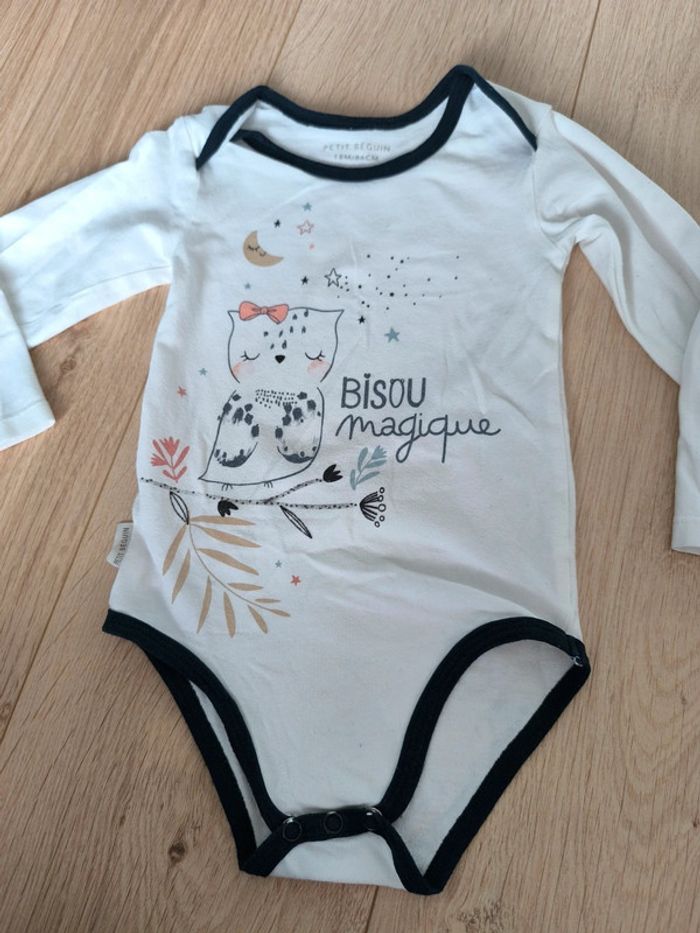 Lot de 8 bodies manches longues fille Petit Béguin + divers marques + 6 offerts - 18 / 24 mois 86 cm - photo numéro 7