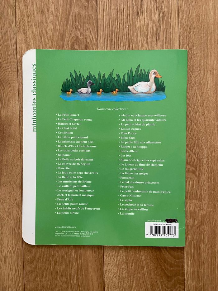 Livre le vilain petit canard - photo numéro 2