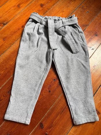 Pantalon chino okaidi gris 3a