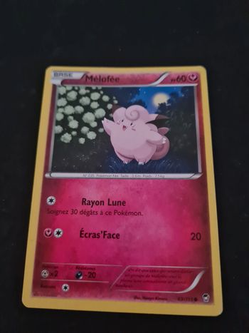 Carte pokémon melofee 69/111