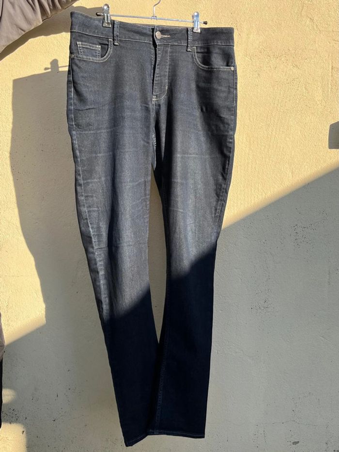 Jeans skinny bleu foncé - photo numéro 4