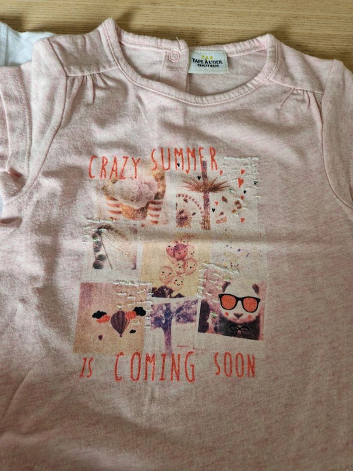 Tee-shirt- 12 mois - photo numéro 4
