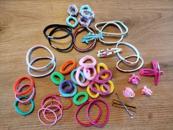 Lot d'accessoires coiffure, cheveux, pour fille, Princesses Disney, TBE