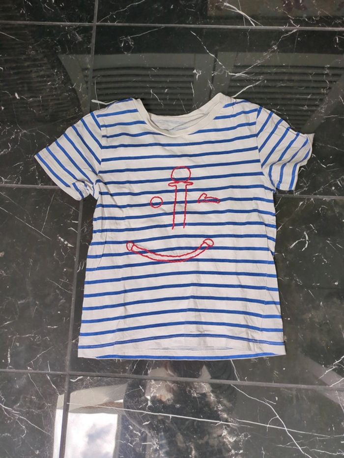 Tee shirt marinière 4-6 ans