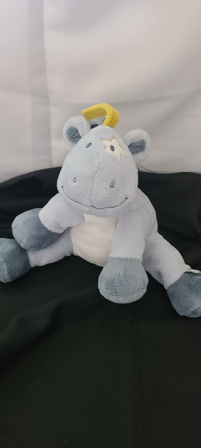 Cheval Lucien NOUKIE'S  doudou peluche bleue étoile
