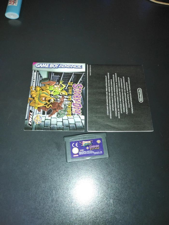 2 games in 1 Scooby doo Nintendo game boy advance - photo numéro 6