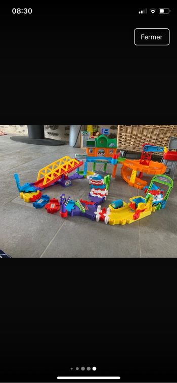 Grand circuit de train Tut Tut Bolide