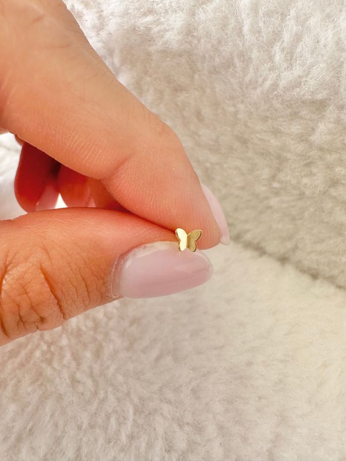 Piercing petit papillon, doré