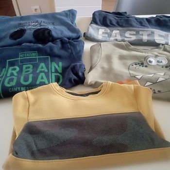 Lot de 5 sweat