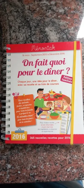 On fait quoi pour dîner recettes quotidiennes Memoniak