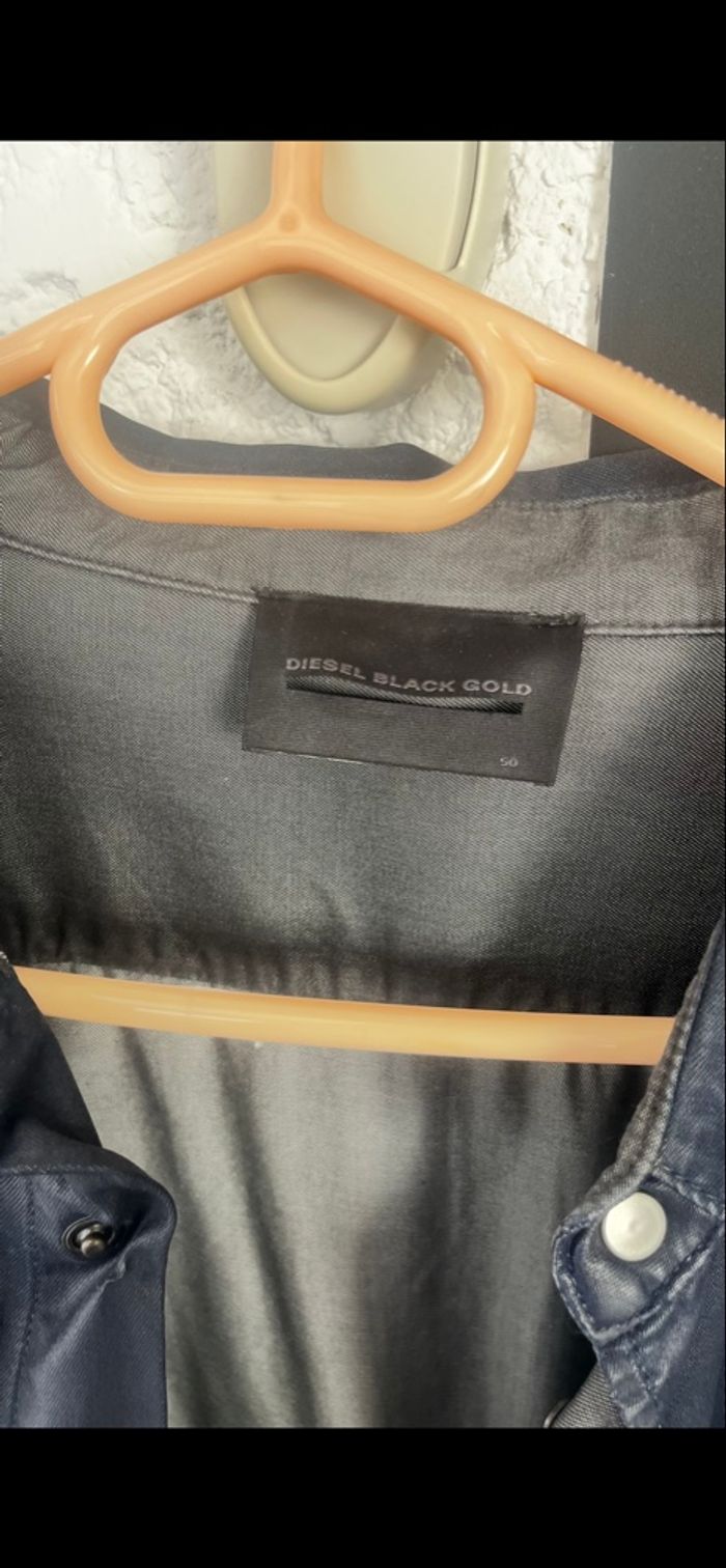 Chemise homme  Diesel faux cuir - photo numéro 4